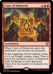 Court of Embereth Magic Wilds of Eldraine Commander Prices