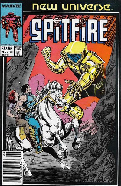 Spitfire and the Troubleshooters [Newsstand] #9 (1987) Comic Books Spitfire and the Troubleshooters