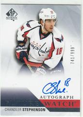 Chandler Stephenson [Autograph] Hockey Cards 2015 SP Authentic Prices