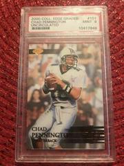 Chad Pennington [Uncirculated] #101 Football Cards 2000 Collector's Edge Graded Prices