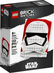 First Order Stormtrooper LEGO Brick Sketches Prices