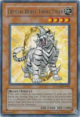 Crystal Beast Topaz Tiger YuGiOh Force of the Breaker Prices