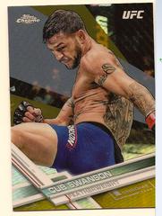 Cub Swanson [Gold] Ufc Cards 2017 Topps UFC Chrome Prices
