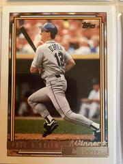 Pete O’Brien [Winner] Baseball Cards 1992 Topps Gold Prices