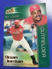Brian Jordan #184 Baseball Cards 1998 Pacific Aurora Prices