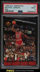 Michael Jordan [Red] #8 Basketball Cards 1998 Upper Deck Mjx Timepieces Prices