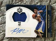 Patrick McCaw [Jersey Autograph Silver Spotlight] Basketball Cards 2016 Panini Limited Prices