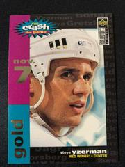 Steve Yzerman [Gold] #C26 Hockey Cards 1995 Collector's Choice You Crash the Game Prices