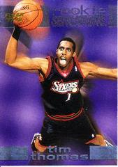 Tim Thomas #9 Basketball Cards 1997 Fleer Rookie Sensations Prices