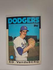 Ed Vande Berg Baseball Cards 1986 Topps Traded Tiffany Prices
