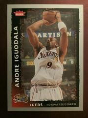 Andre Iguodala #45 Basketball Cards 2008 Fleer Prices