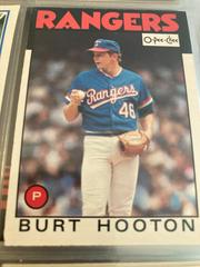 Burt Hooton #37 Baseball Cards 1986 O Pee Chee Prices