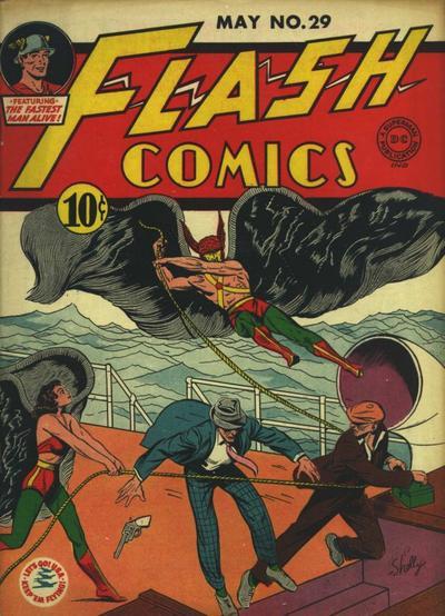 Flash Comics #29 (1942) Comic Books Flash Comics