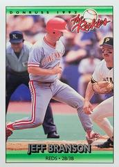 Jeff Branson #13 Baseball Cards 1992 Panini Donruss Rookies Prices