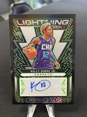 Kelly Oubre Jr. [Green] #LSS-KOJ Basketball Cards 2021 Panini Obsidian Lightning Strike Signatures Prices