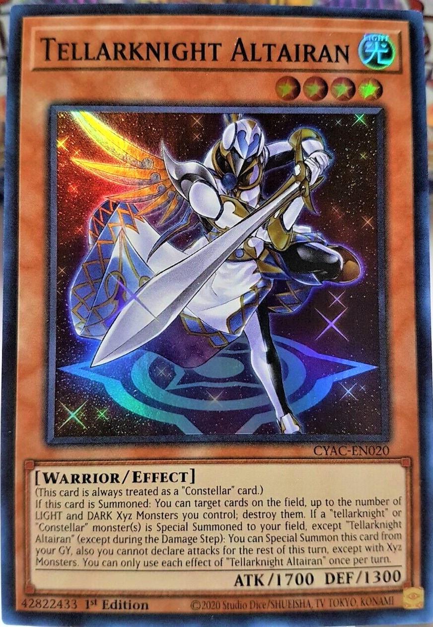 Tellarknight Altairan CYAC-EN020 YuGiOh Cyberstorm Access