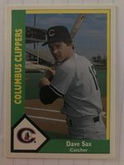 Dave Sax Baseball Cards 1990 CMC Columbus Clippers Prices
