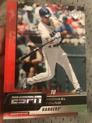 Michael Young #87 Baseball Cards 2005 Upper Deck ESPN Prices
