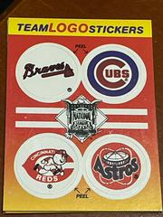 Braves, Cubs, Reds, Astros Baseball Cards 1991 Fleer Team Logo Stickers Top 10 Prices