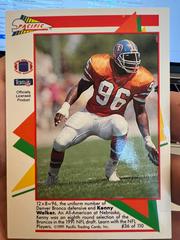 Kenny Walker Football Cards 1991 Pacific Flash Cards Prices