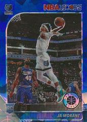 Ja Morant [Blue Ice] Basketball Cards 2019 Panini Hoops Premium Stock Prices