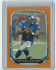 Matthew Stafford [Orange] Football Cards 2013 Bowman Prices