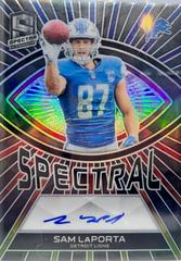 Sam LaPorta #12 Football Cards 2023 Panini Spectra Spectral Signature Prices