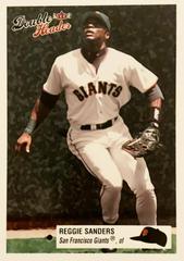 Reggie Sanders #130 Baseball Cards 2003 Fleer Double Header Prices