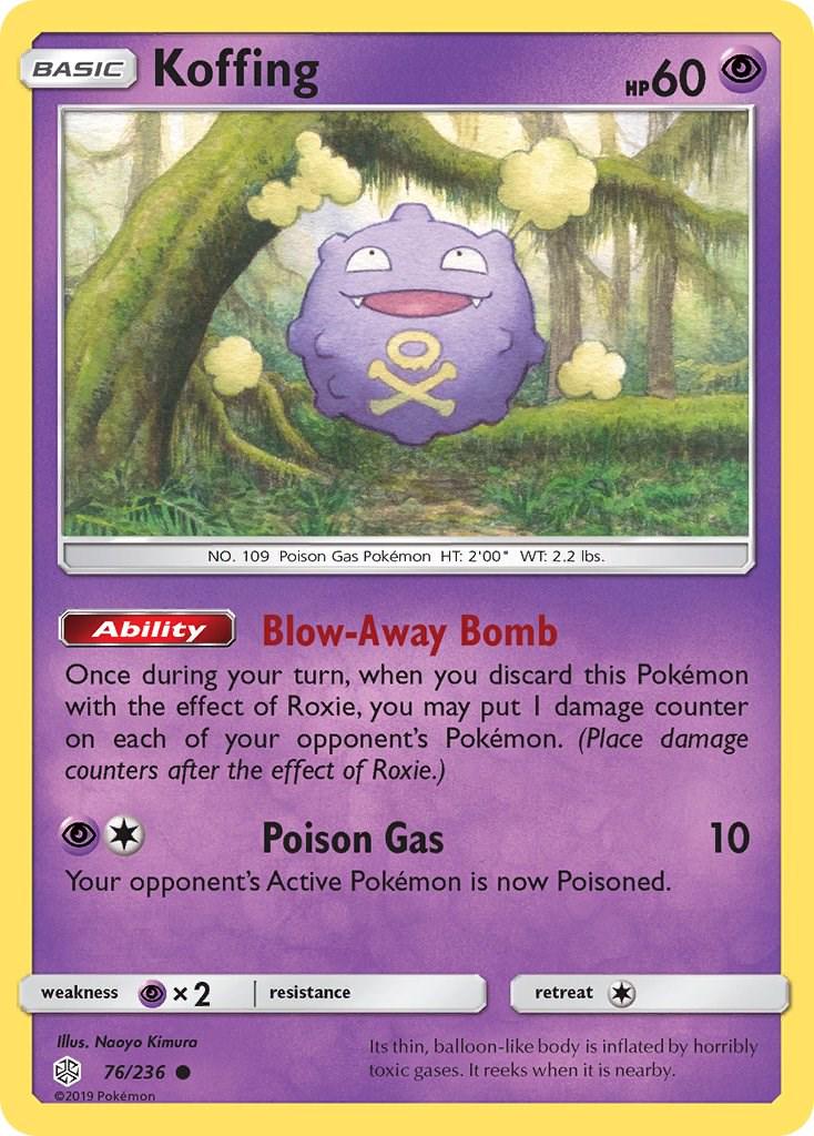 Koffing #76 Prices | Pokemon Cosmic Eclipse | Pokemon Cards