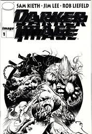 Darker Image [Platinum Foil Sketch] #1 (1993) Comic Books Darker Image