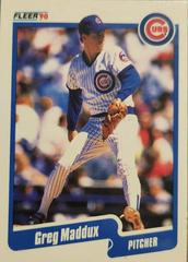 Greg Maddux Baseball Cards 1990 Fleer Prices