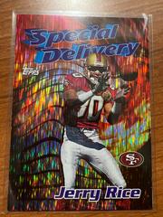 Jerry Rice Special Delivery Football Cards 1995 Topps Prices