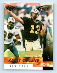 Kerry Collins [HoloGold] Football Cards 1999 Collector's Edge Fury Prices