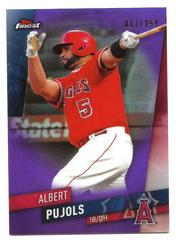 Albert Pujols [Purple Refractor] #12 Baseball Cards 2019 Topps Finest Prices