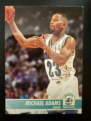 Michael Adams #310 Basketball Cards 1995 Hoops Prices