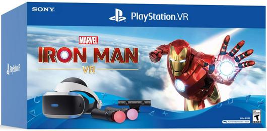 Playstation VR Marvel's Iron Man VR Bundle Cover Art