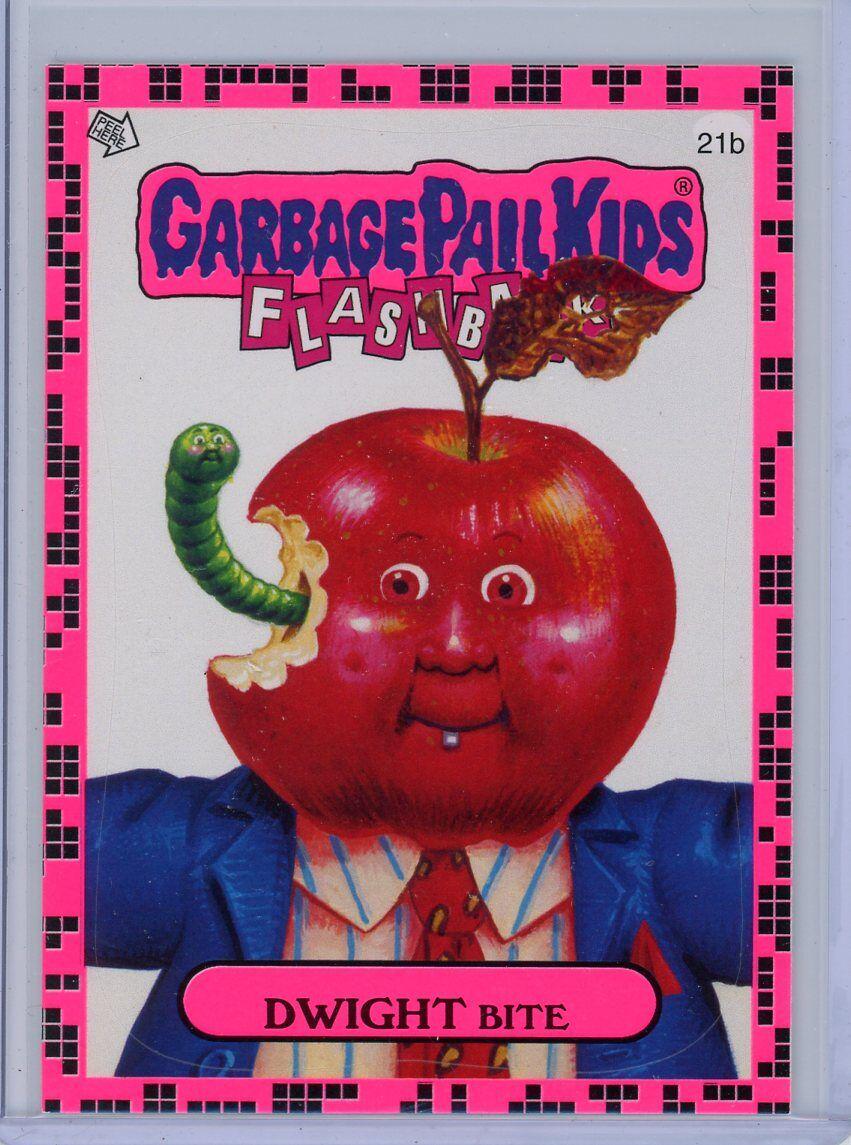 DWIGHT Bite [Pink] #21b 2011 Garbage Pail Kids