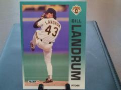 Bill Landrum #557 Baseball Cards 1992 Fleer Prices