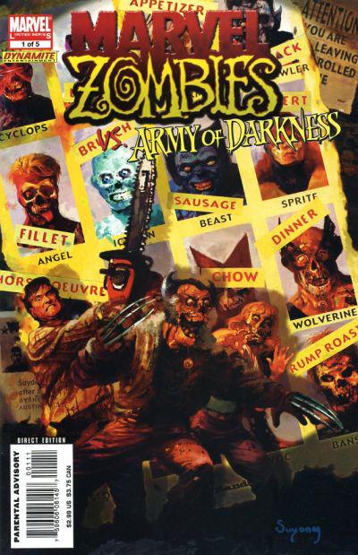 Marvel Zombies / Army of Darkness #1 (2007) Comic Books Zombies / Army of Darkness