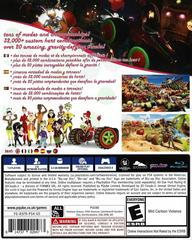 Back Cover | All Star Fruit Racing Playstation 4