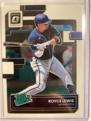 Royce Lewis Baseball Cards 2022 Panini Donruss Optic Rated Prospects Prices
