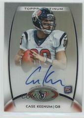Case Keenum [Autograph] #156 Football Cards 2012 Topps Platinum Prices