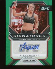 Joanna Jedrzejczyk [Green] Ufc Cards 2021 Panini Prizm UFC Signatures Prices
