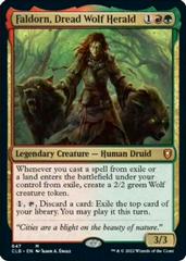 Faldorn, Dread Wolf Herald [Foil] Magic Commander Legends: Battle for Baldur's Gate Prices