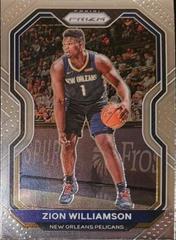 Zion Williamson Basketball Cards 2020 Panini Prizm Prices