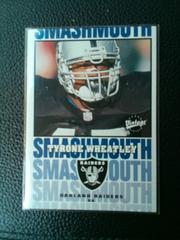 Tyrone Wheatley #S11 Football Cards 2001 Upper Deck Vintage Smashmouth Prices