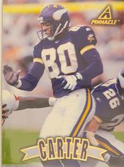 Cris Carter #37 Football Cards 1997 Pinnacle Prices
