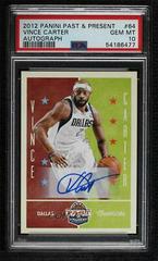 Vince Carter Autograph #64 Basketball Cards 2012 Panini Past & Present Prices