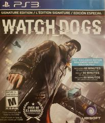 Watch Dogs [Signature Edition] Playstation 3 Prices