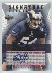 Brandon Chillar #SF-BC Football Cards 2004 Upper Deck Foundations Signatures Prices
